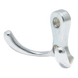 Gancho Perchero De Pared Doble Niquel Satinado 13pe Lock