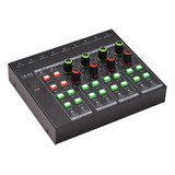 Mixer De Áudio De 4 Canais E Amplificador De Fone De Ouvido