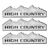 3 Emblemas High Country Chevrolet Silverado Cheyenne 