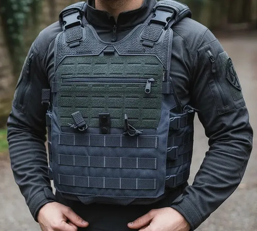 Capa Tatica Modular Cinza Bandeirantes | Frete grátis