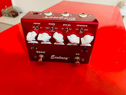 Pedal Bogner Ecstasy Red Overdrive/distortion 