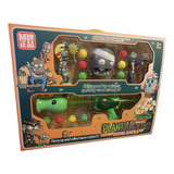 Caja Figuras Y Accesorios Plantas V/s Zombies