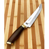 Cuchillo Artesanal Parrillero Premium 9  Enbrasas® Madera