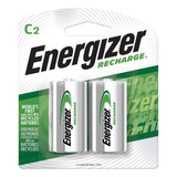 Pack 2 Pilas Recargables C Energizer 2500mha