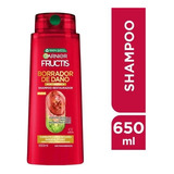 Shampoo Borrador De Daño Post Química Fructis Garnier 650ml