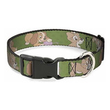 Cat Collar Breakaway Lady And Tramp 6 Poses Olive Green 8 To