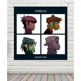 Cuadro Decorativo Gorillaz No 3