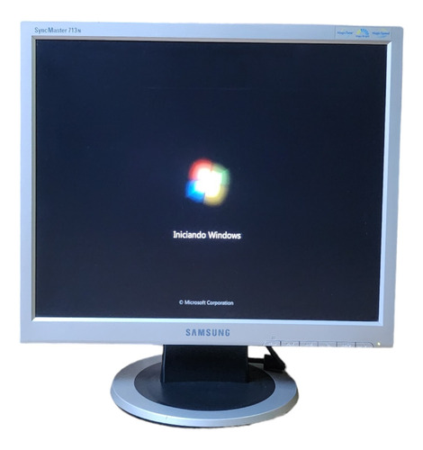 Monitor 17  Samsung Syncmaster 713n Lcd Retro Gaming Vga