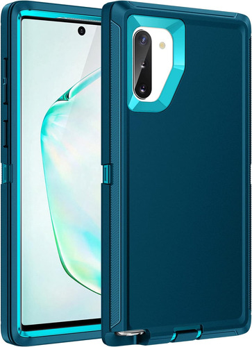 Funda Para Samsung Galaxy Note 10 Plus - Azul/turquesa