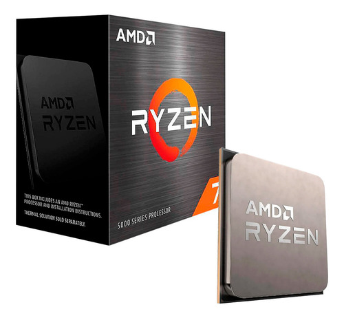 Processador Amd Ryzen 7 5700x 36mb 3.4ghz - 4.6ghz