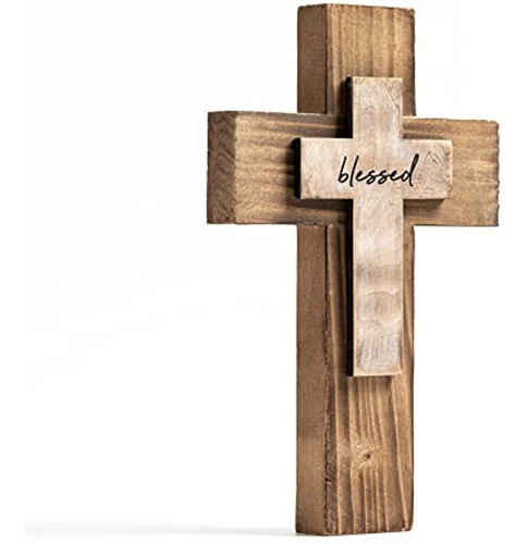 Cruz De Madera Para Pared, Cruz Cristiana, Cruz Religiosa Es