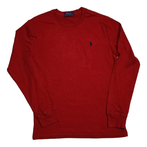 Playera Manga Larga Polo Ralph Lauren Xchico Xs Rojo