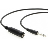 Cable De Extension Audio Mono 1/4  Macho/hembra | 1,8 M