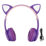 Auriculares Y47 Cartoon Cat Ear Bt Estéreo Estables Inalámbr