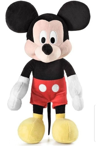 Boneco De Pelúcia Mickey Disney Com Som Multikids 33cm Br332