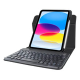 Estuche 360 Smart Case Con Teclado Para iPad 9na Gen 10.2