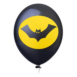 Balão 11  Batman Morcego Festa Aniversário Halloween