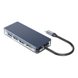 Dock Station Usb-c / Type-c - 8-in-1 - Multiportas - Wb-8p