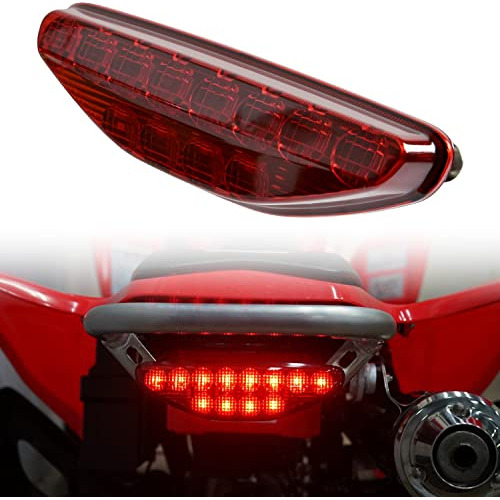 Conjunto De Luces Traseras Led Rojas Atv Para Honda Trx 450r