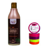 Fixador De Marquinha 450ml + 10 Fitas 2m Para Bronzeamento