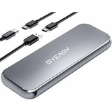 Byeasy M.2 Nvme - Adaptador De Carcasa Ssd Con Usb C/thunder