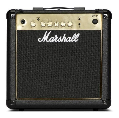 Amplificador Marshall Mg Gold Mg15 Transistor Para Guitarra De 15w