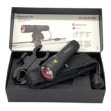 Linterna Led Lenser P7 + Swich Remoto + Anclaje 450lumens Color De La Linterna Negro Color De La Luz Blanco