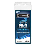 Cera Depilatoria Descartable Roll-on Hombre Depimiel X100g