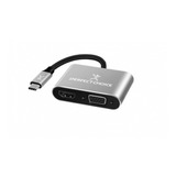 Adaptador Perfect Choice Pc-101284 Usb-c Macho A Hdmi-vga /v