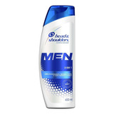 Shampoo Head & Shoulders Anticaspa 3 Em 1 Masculino 400ml