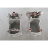 Adornos Vitrina Cochecito Bebe Porcelana China. Precio X 2u