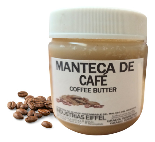 Manteca De Café 250g - Materia Prima Apto Cosmética