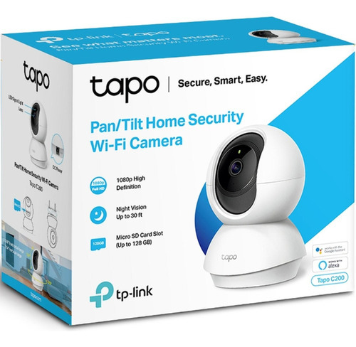 Camara Vigilancia Tp-link Tapo C200 + Micro Sd 64gb Full Hd