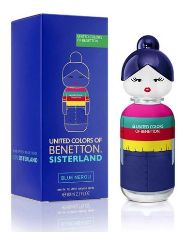Perfume Mujer Benetton Sisterland Blue Neroli Edt 80ml