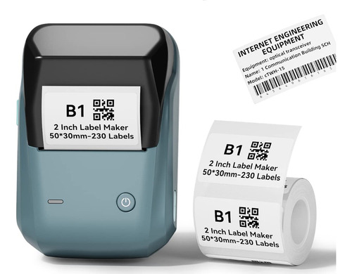 Máquina De Fazer Etiquetas Niimbot B1, Impressora Térmica Bl