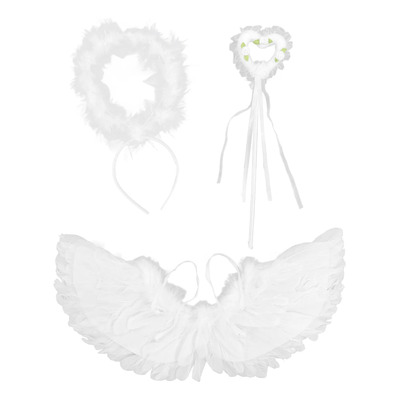 Plumas Blancas Para Niños Y Adultos Con Forma De Alas De Áng