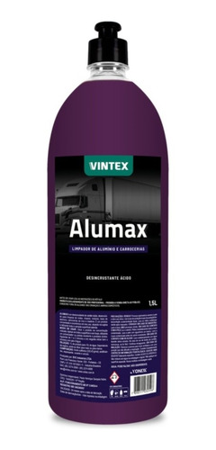Limpa Alumínio Rodas Baú Aro Alumax Vintex 1,5l Vonixx