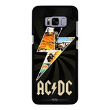 Funda Ce Protector Para Samsung Galaxy Acdc Rock Logo Musica