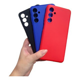 Capa Capinha San-sung Ga-la-xy M54 - Silicone Aveludado