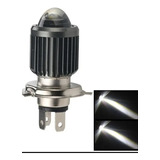 Faro Foco Led Mini Lupa H4 Ba20d H6 Alta Baja Moto 2000lm