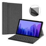 Funda+teclado Fintie Galaxy Tab A7 10.4 Inalambrico Gris