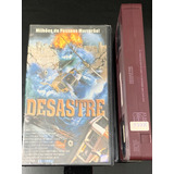 Filme Desastre Dublado Fita Vhs Original Video Cassete