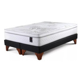 Cama Europea Art 4 De 2 Plazas Base Dividida