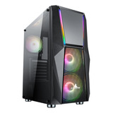 Caja Gabinete  Chasis Gamer Iceberg Turbo Z10 Vidrio