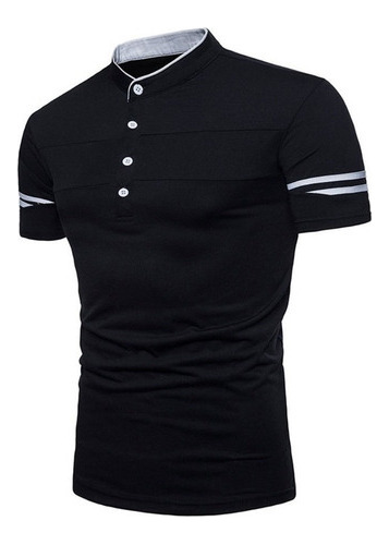 Camisa Polo Slim Po001 Com Elastano Camiseta Masculina