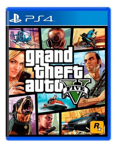 Jogo Grand Theft Auto V Gta 5 - Ps4
