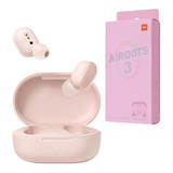 Redmi Airdots 3 Rosa Xiaomi Sem Fio Bluetooth Original!