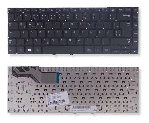 Teclado Para Notebook Samsung Ativ Book 2 Np270e4e Ç 