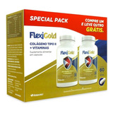 Flexigold Colágeno Tipo 2 Herbamed 60 Caps 40mg Sabor S/sabor