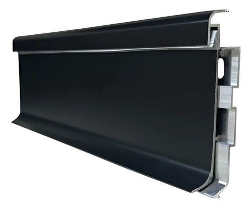 Zoclo Aluminio Para Luz Led Indirecta 8cm (4 Pzs De 2.5m) | Meses sin interés